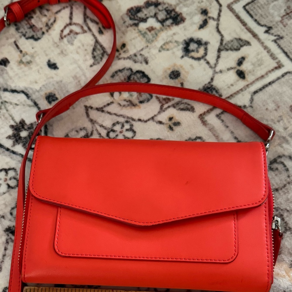 Vera Bradley red/orange Crossbody Bag